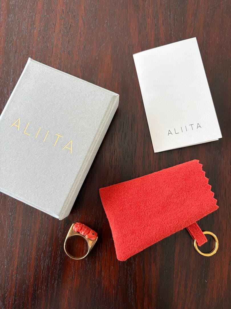 ALIITA タツノオトシゴ　コーラルリング15号