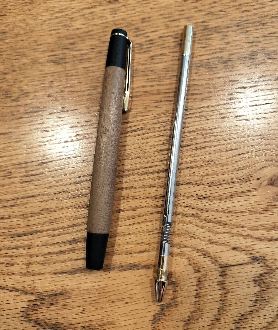 野原工芸　旧型　欅　シャーペン