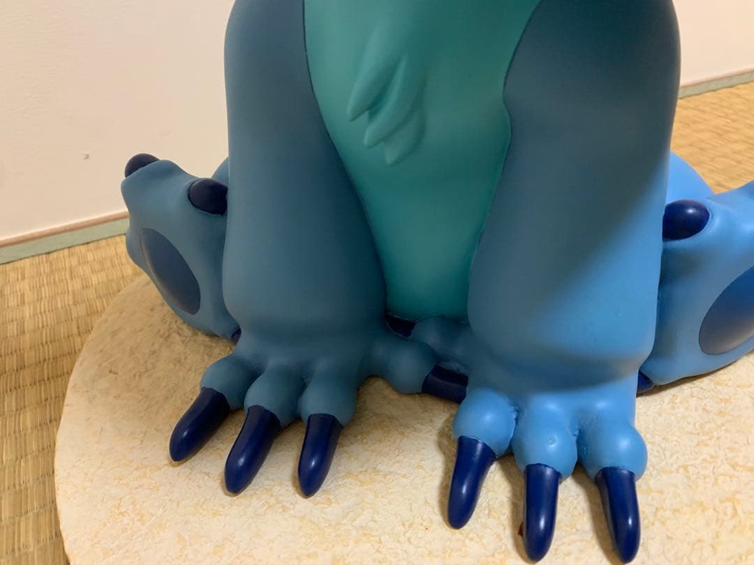 美品 スティッチ 等身大 ビッグフィギュア 当時物