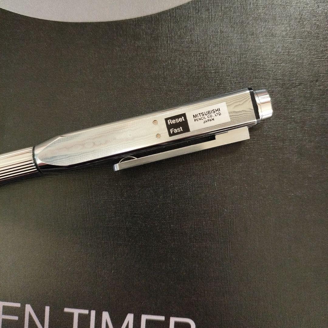 【未使用、希少品】MITSUBISHI PEN TIMER　時計付 ボールペン