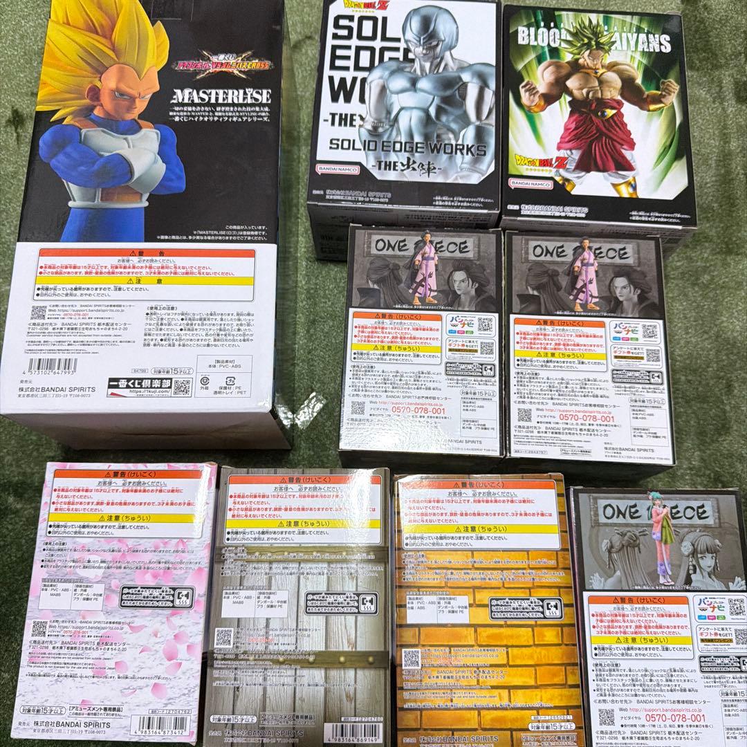 ドラゴンボール ワンピース フィギュアセット