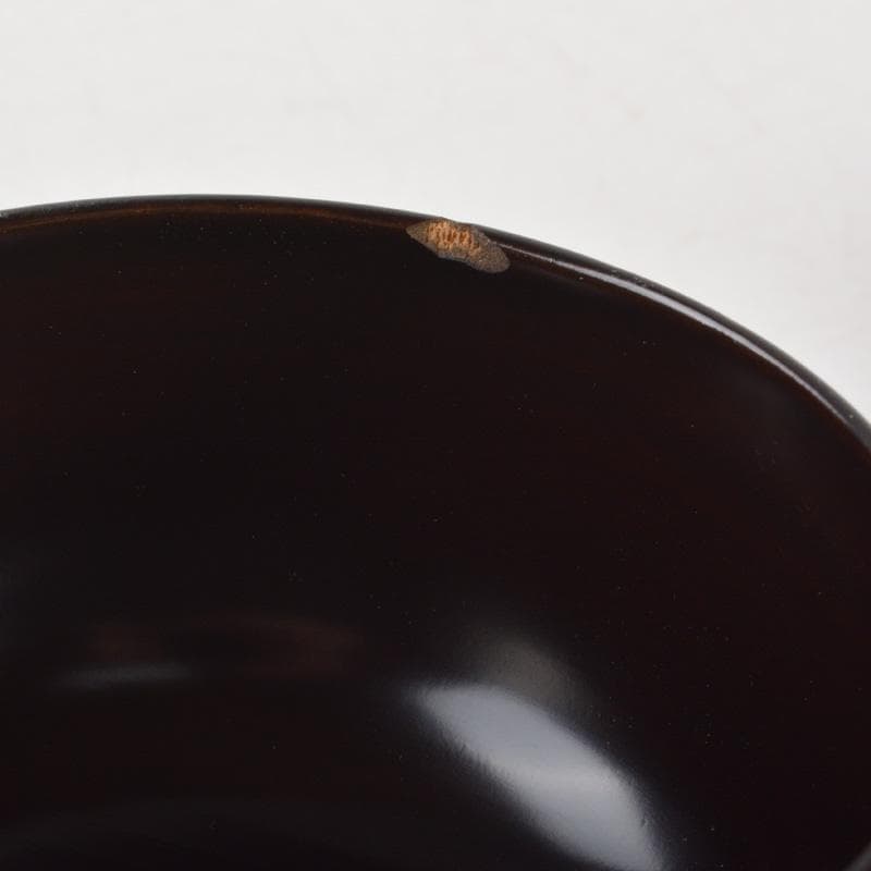 茶道具　瑛斎作　竹蒔絵　螺鈿装飾　平棗　共箱　V　6259