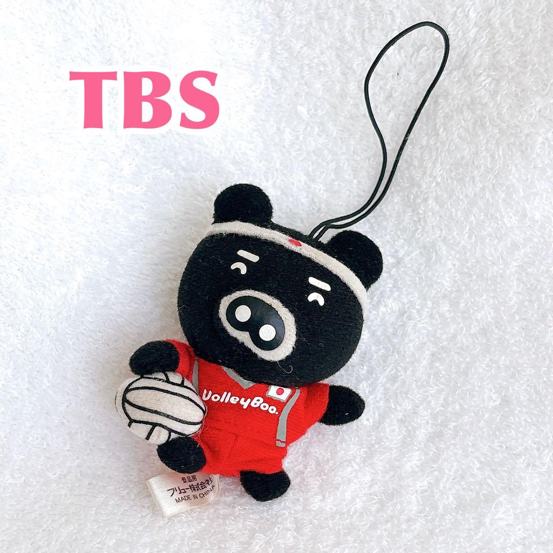 【レア非売品】TBS バレーブー VolleyBoo マスコットぬいぐるみ 黒豚