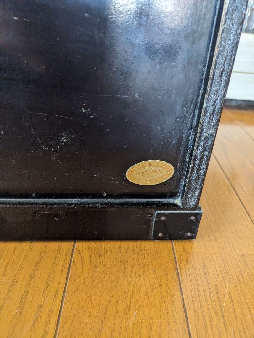 仙臺箪笥 舟箪笥 牡丹 欅 仙台箪笥 渡辺家具店 金具 漆塗り 小型引き出し