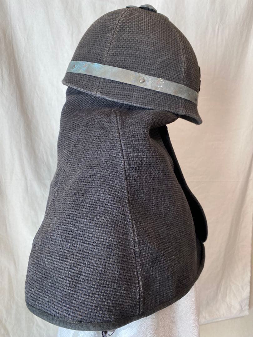 超レトロな横浜市　消防士ヘルメット