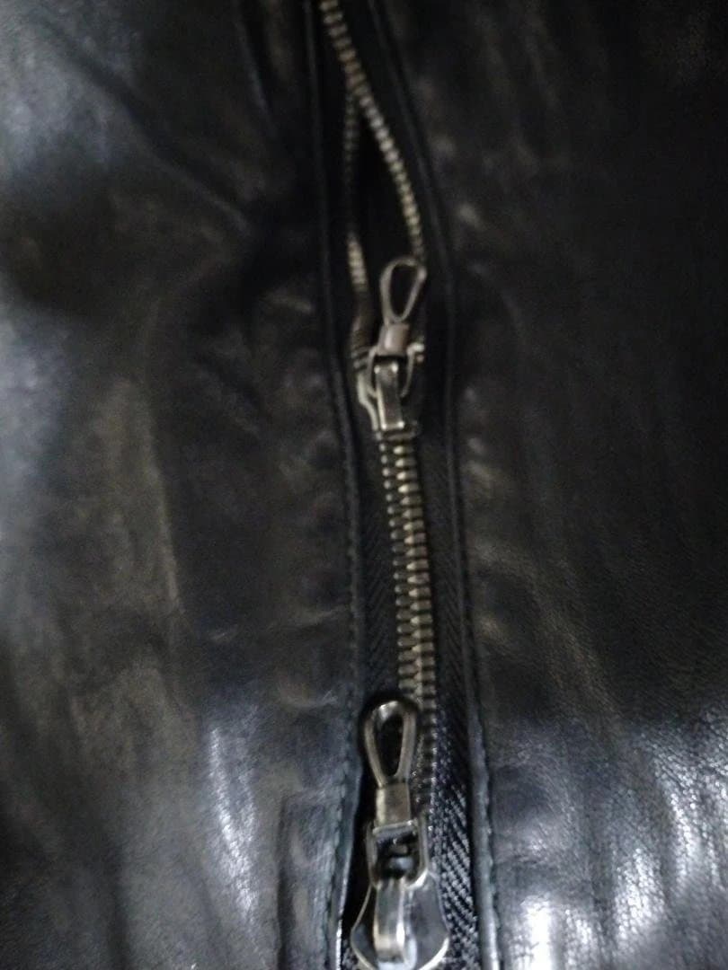 SHELLAC 製品染め WAX加工 48 ブラック 牛革 シェラック