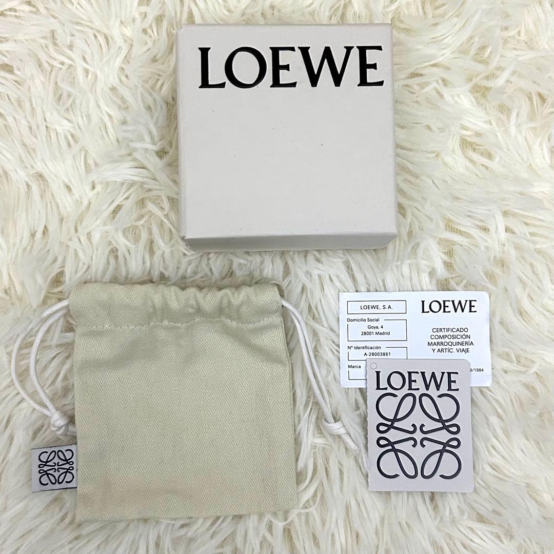 【美品】LOEWE ブローチ シルバー コサージュアクセサリー シルバーカラー