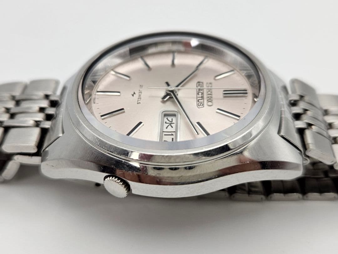 【OH済】SEIKO 5 ACTUS 1975年製 ３ヶ月保証　フルオリジナル