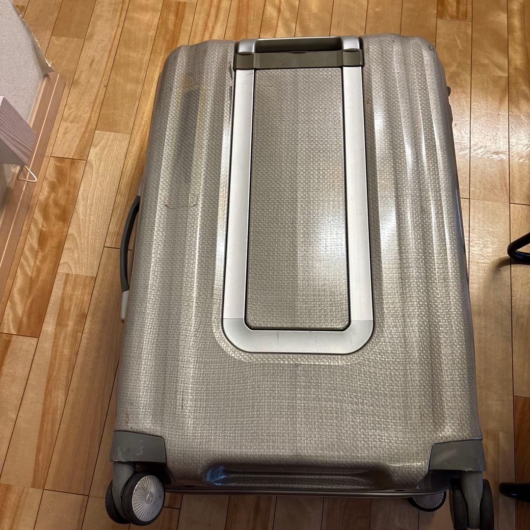 ASA、Samsonite シルバーキャリーケース 中型
