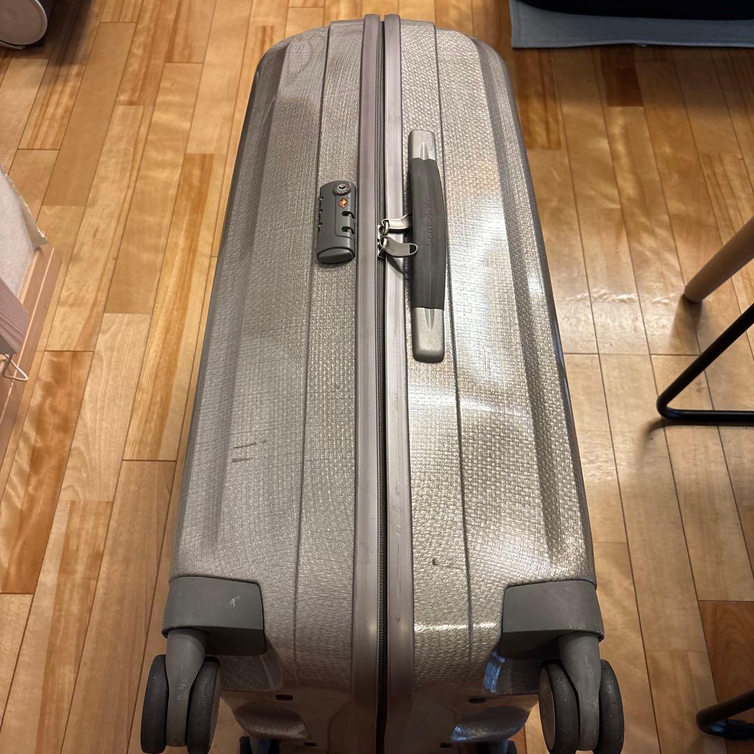 ASA、Samsonite シルバーキャリーケース 中型