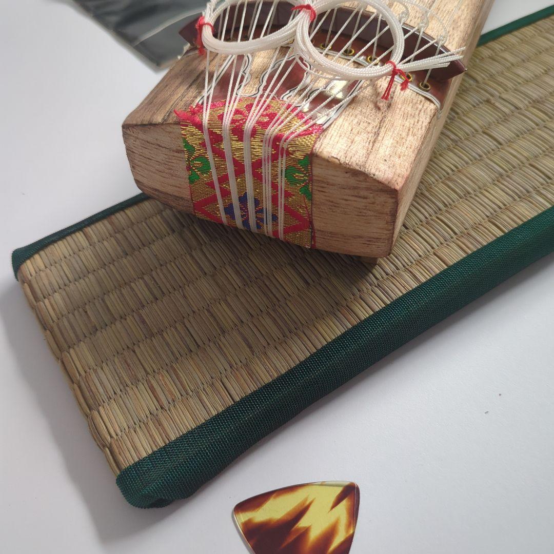 琴★ミニ琴★演奏可能★伝統的★ピック付き★箱付き★自宅保管品