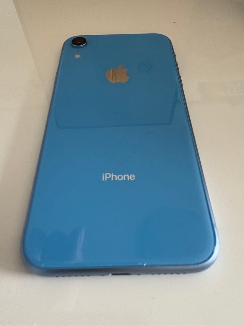 【美品】Apple iPhone XR ブルー 256GB 本体