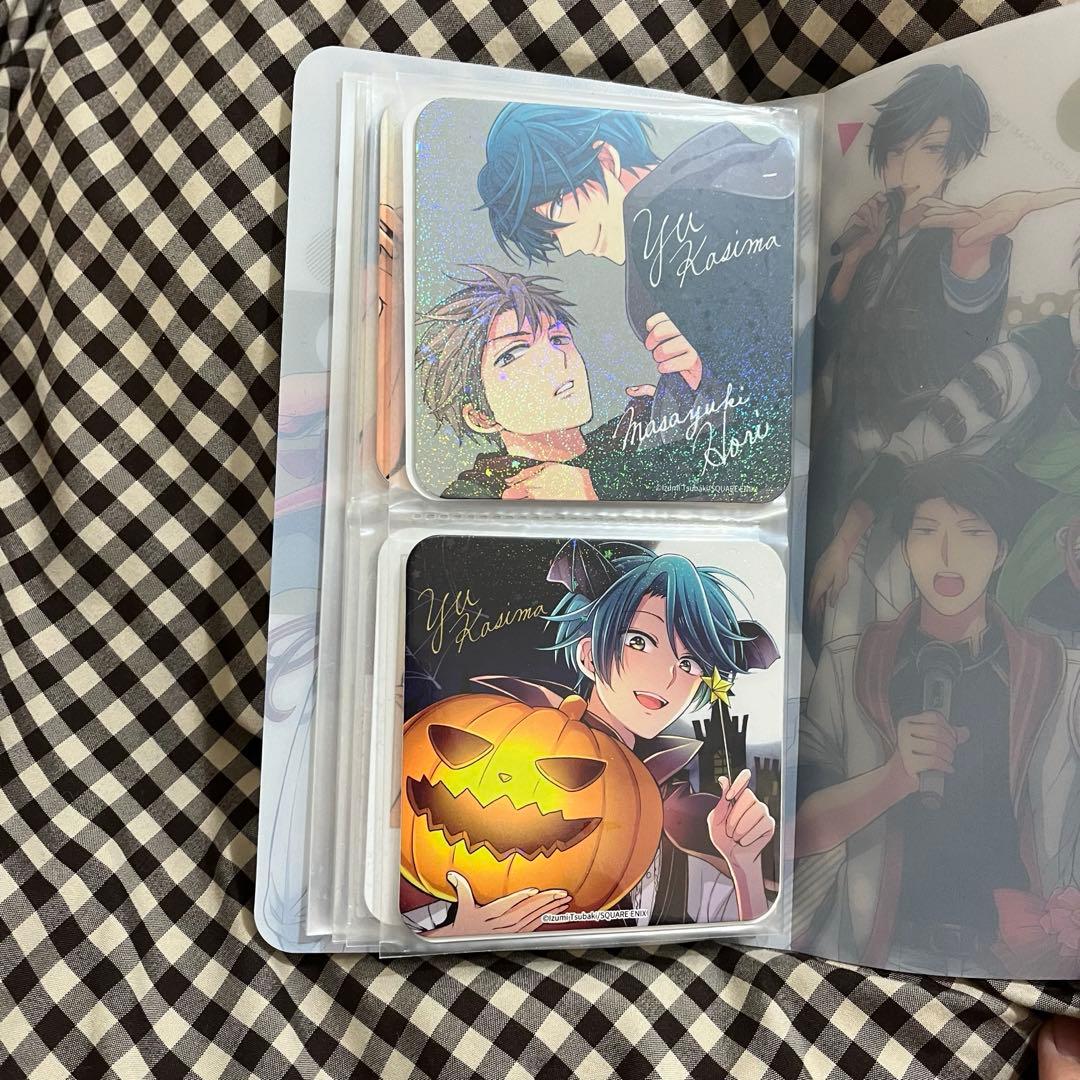 月刊少女野崎くん アイドルカフェ コースター ファイル スタンプカード ほか