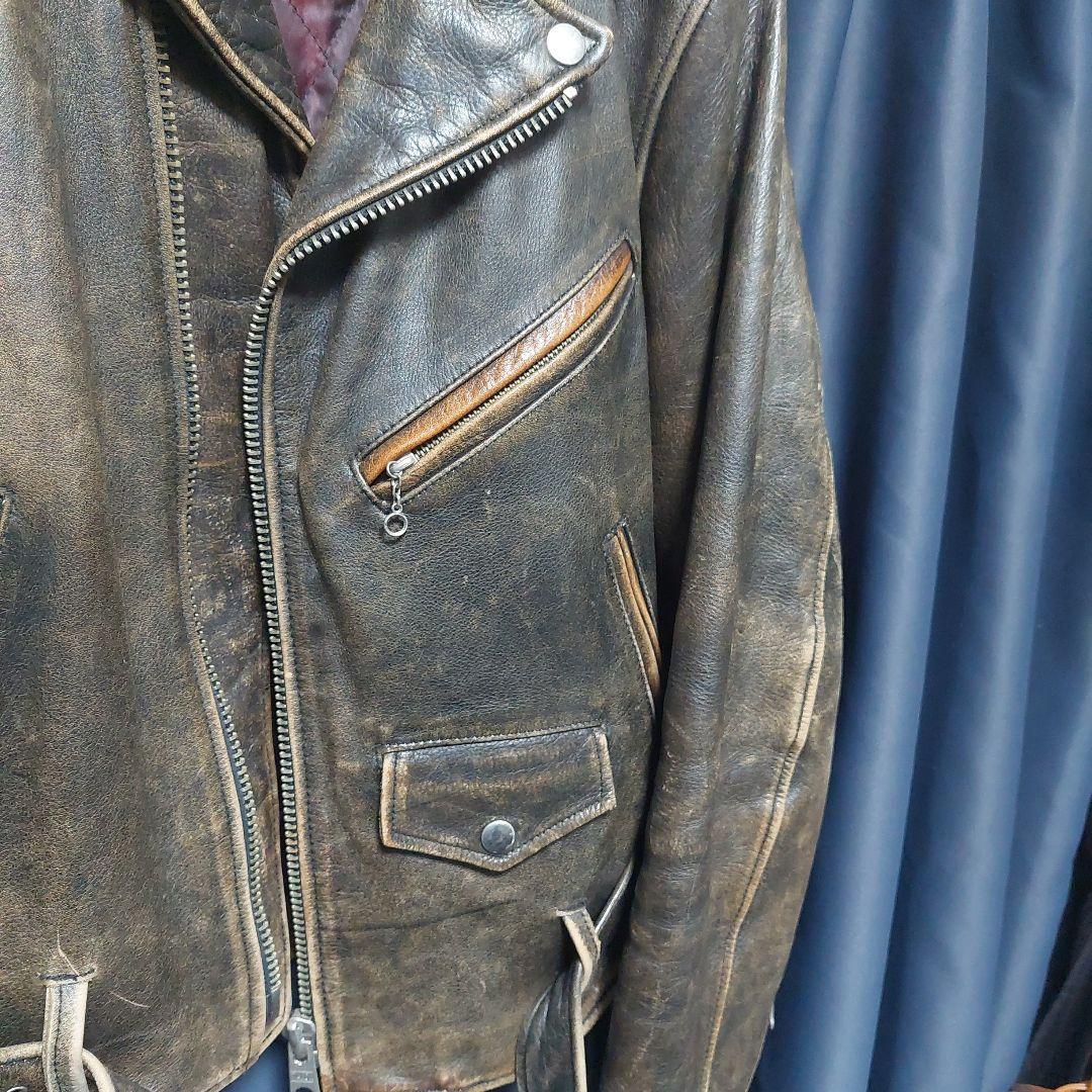 【REMOTE】 本革ライダースジャケット