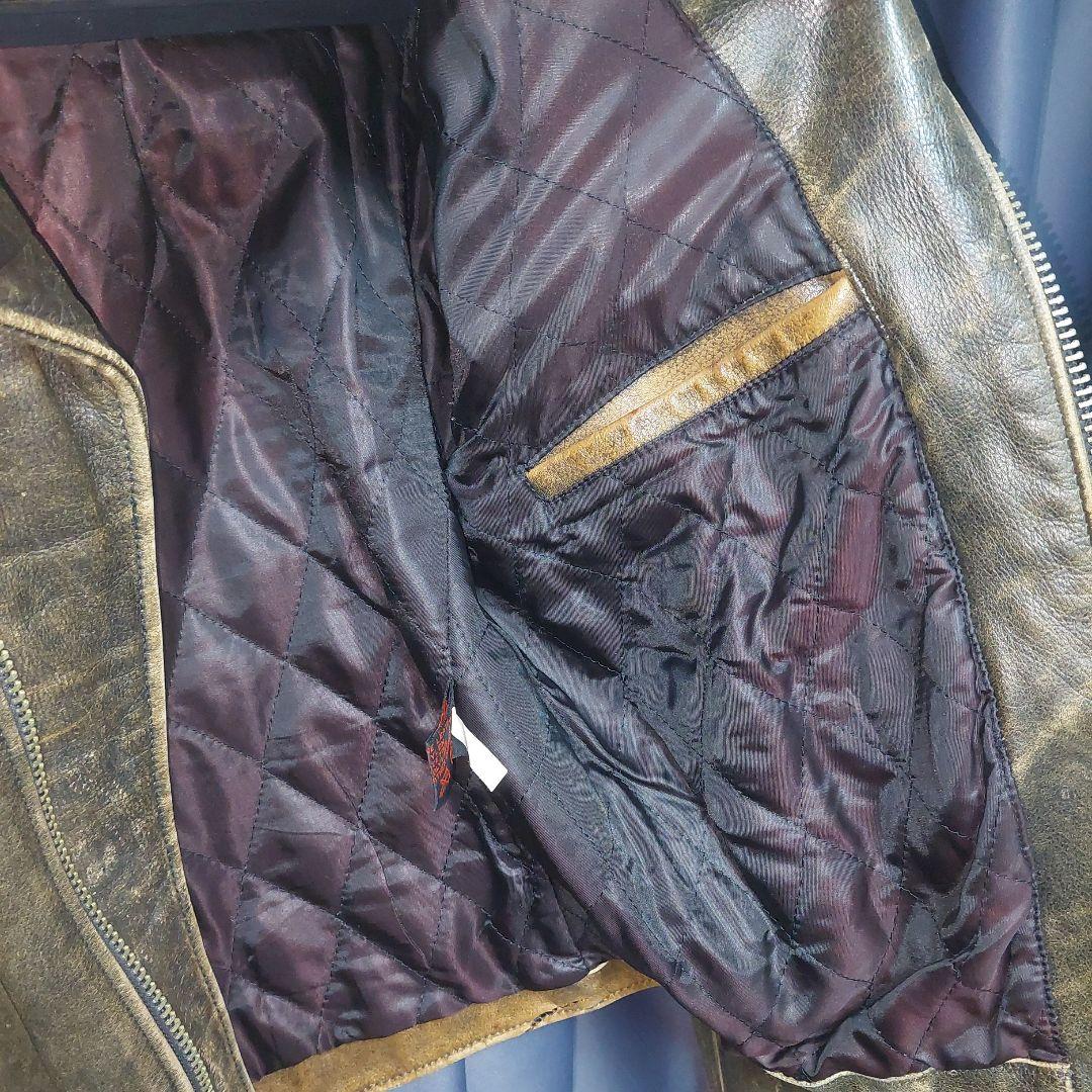 【REMOTE】 本革ライダースジャケット