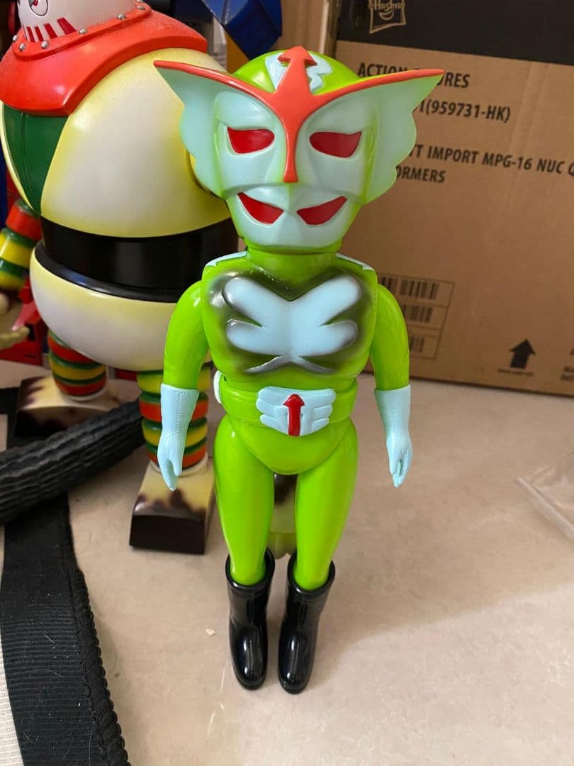 27cm 超人バロムグリーン色