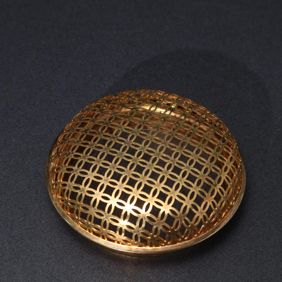 青磁香炉　三枝惣太郎　共箱　香道具　R1522ダN3