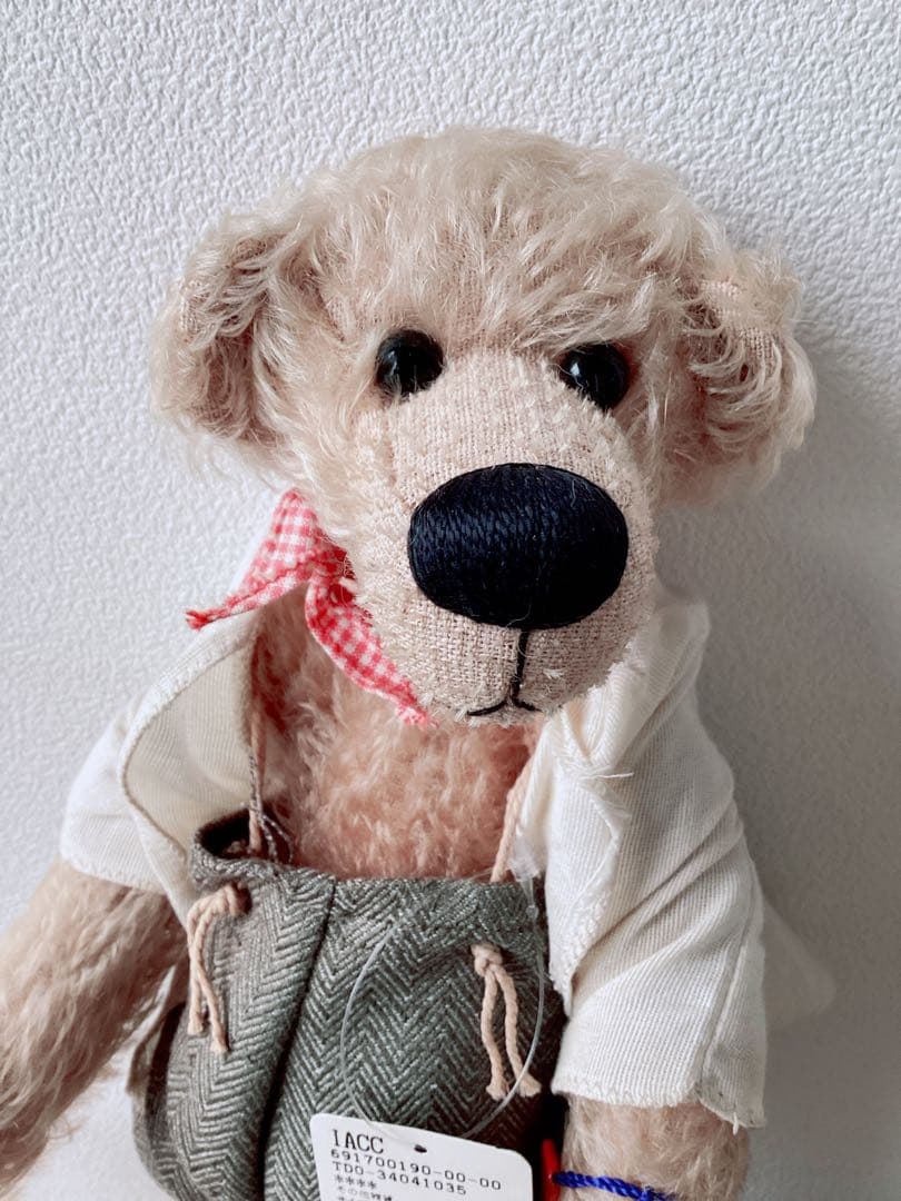 【CLEMENS】クレメンス　ドイツ　テディベア　全長31ｃｍ　定価38500円