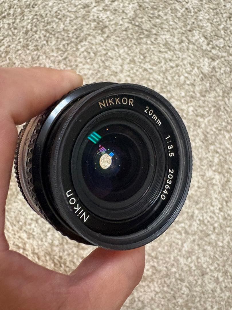 NIKKOR 20mm f/3.5 レンズ