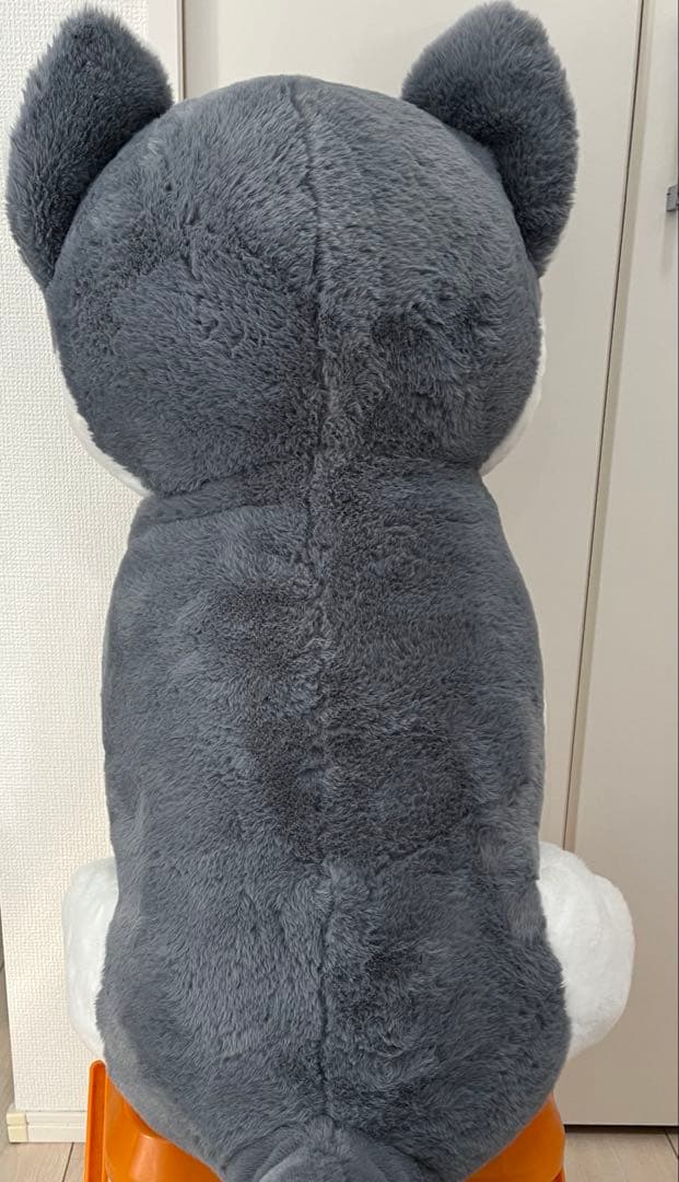 シベリアンハスキー　特大ぬいぐるみ　70センチ　犬