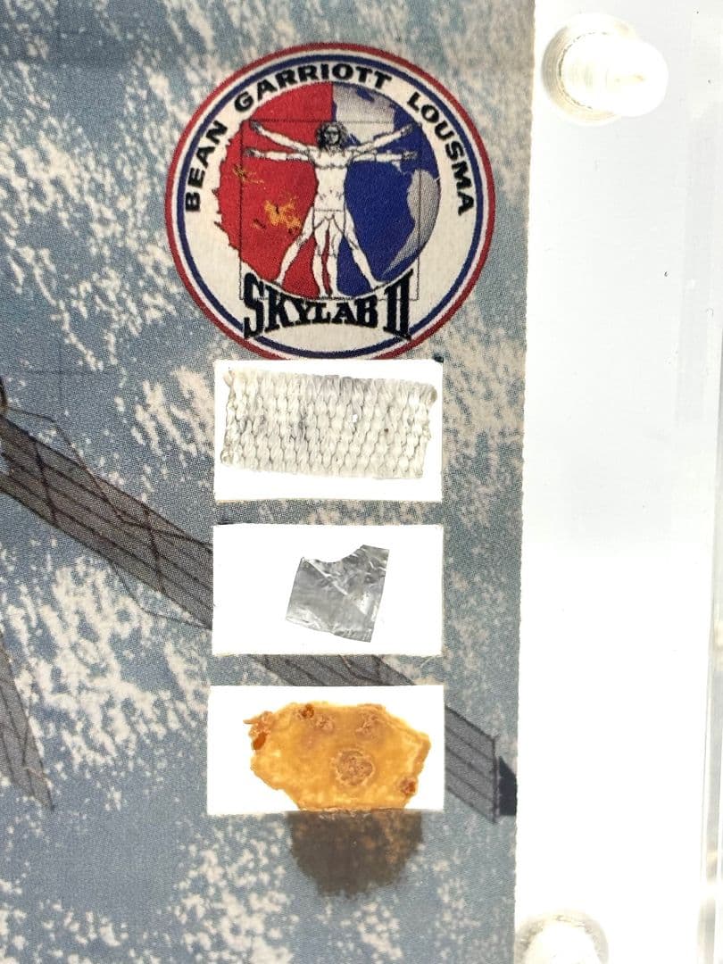 1973’s★NASA★Skaylab 3★実物パーツ片３種・ステッカー6枚