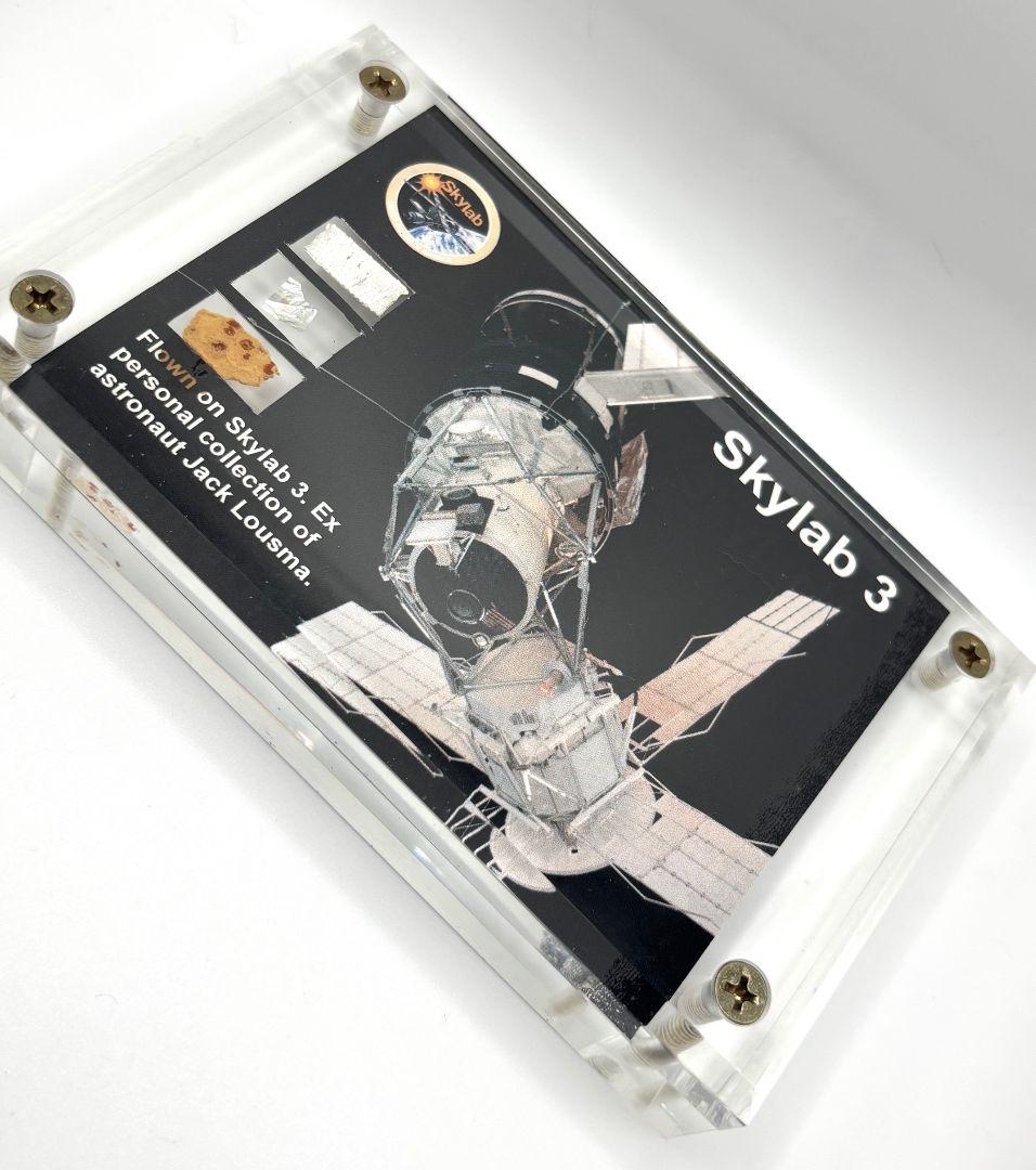 1973’s★NASA★Skaylab 3★実物パーツ片３種・ステッカー6枚