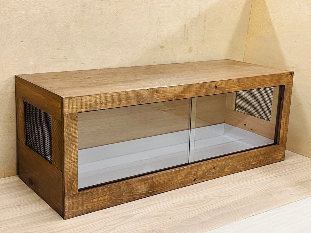 木製ケージ1200x450x450 ウォルナット