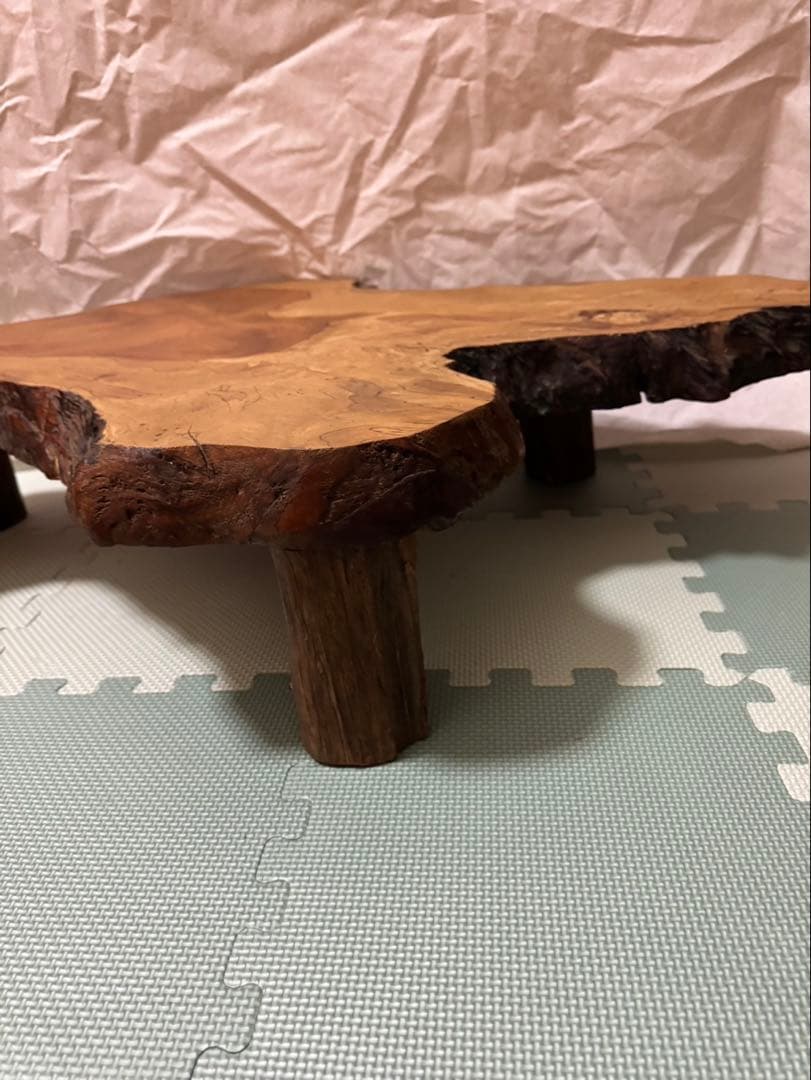 一枚板ローテーブル