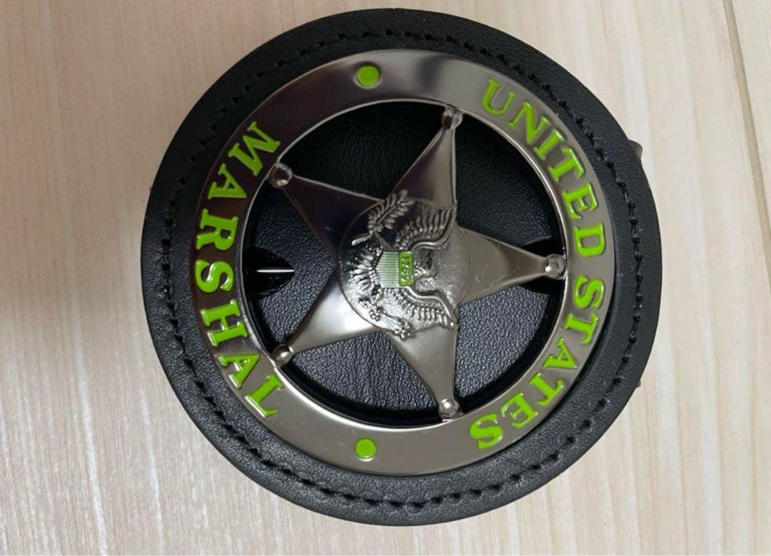 USマーシャル USMS Marshal バッジ+ケース