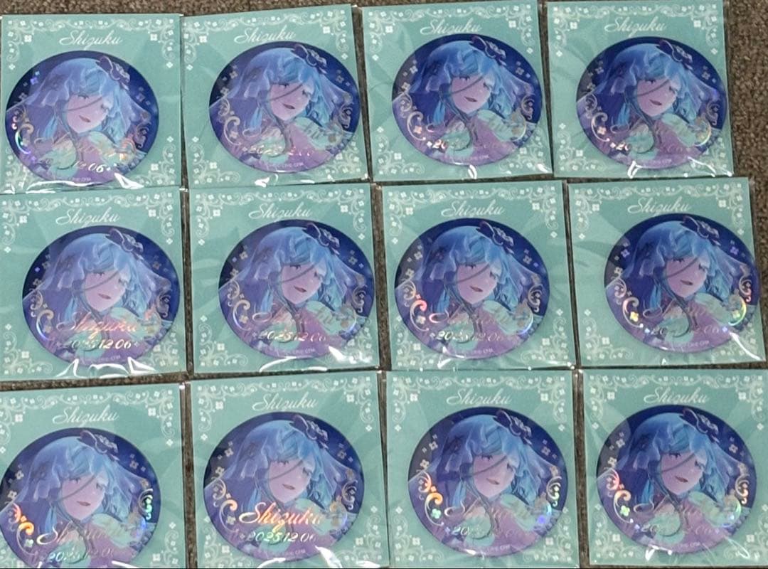 日野森雫 缶バッジ 12個セット