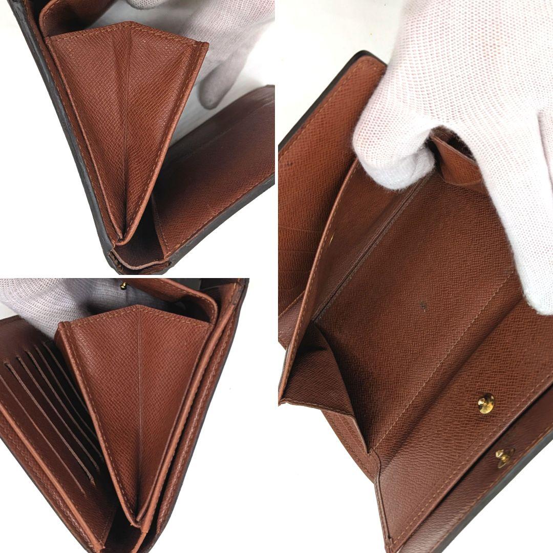 ルイヴィトン モノグラム エテュイ パピエ 三つ折り財布 パスケース B29