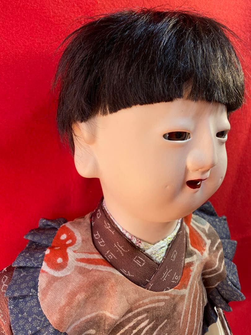 市松人形　男の子、ハンドメイド