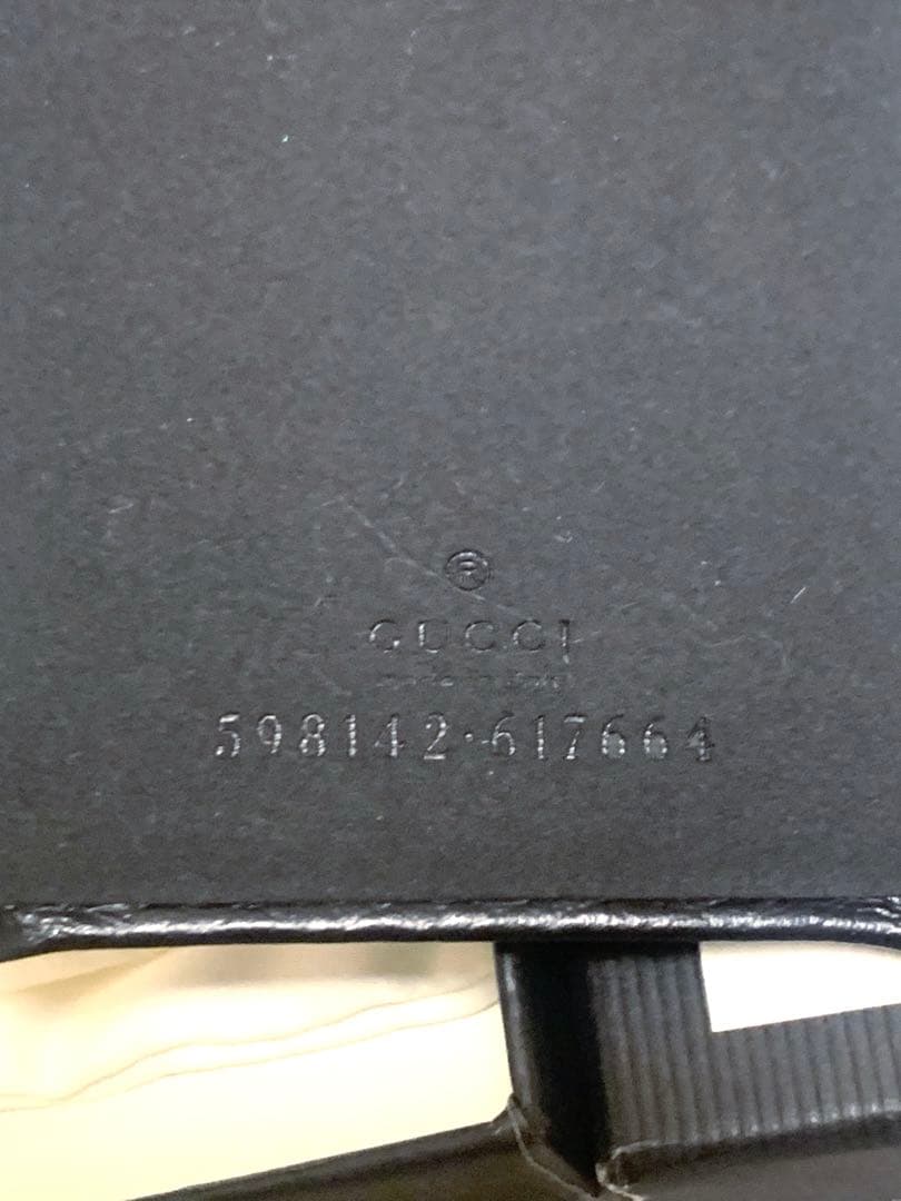 【GUCCI】グッチ レザー GGマーモント iPhoneXSMaxケース