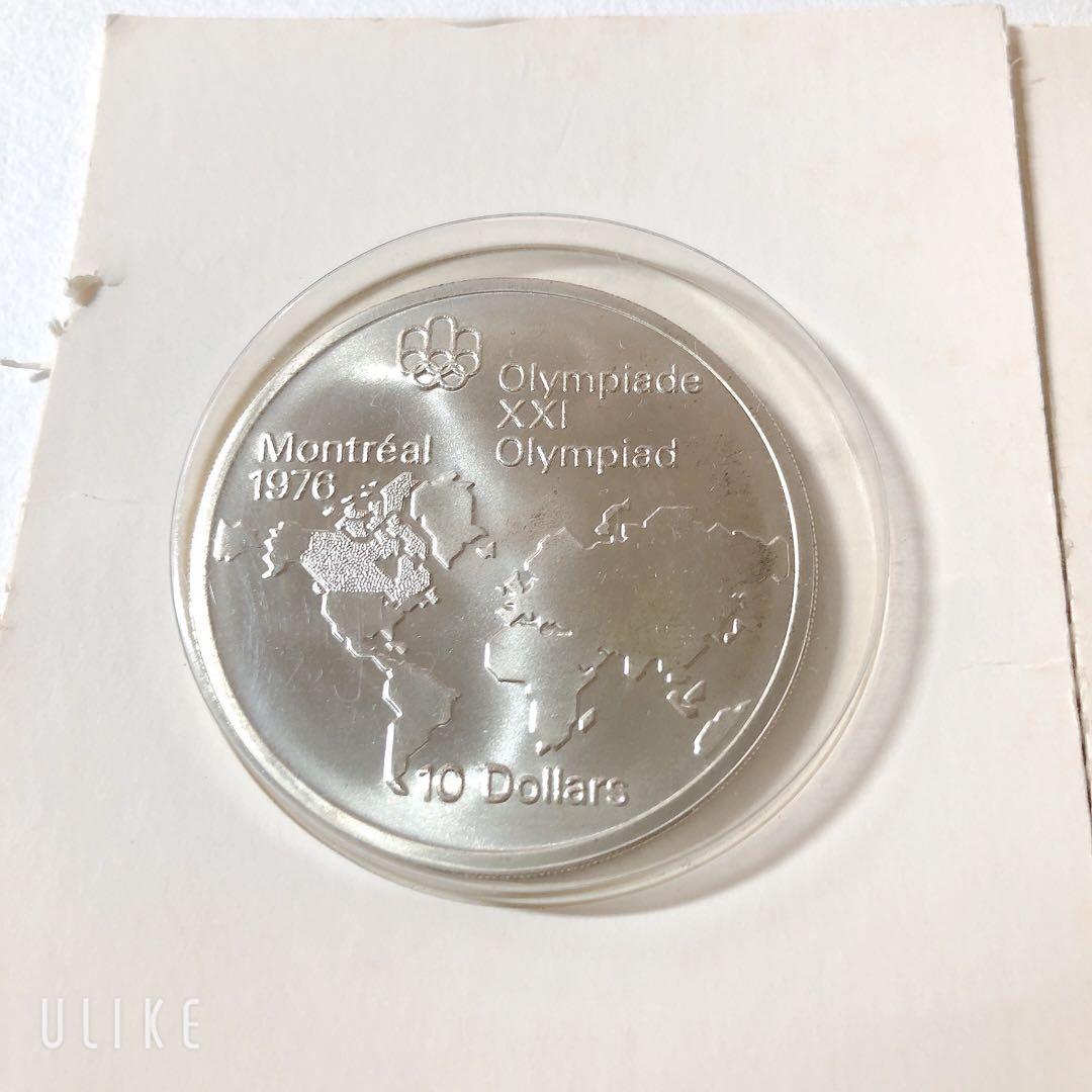 【新品未開封】銀貨　モントリオールオリンピック 記念硬貨セット