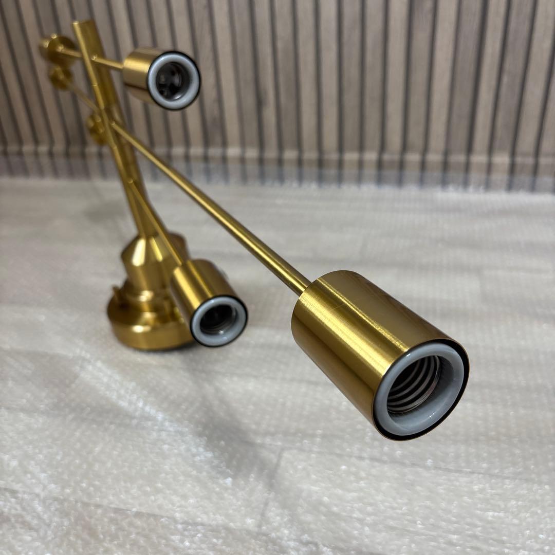 美品 Astre unico別注カラー ゴールド シーリングライト