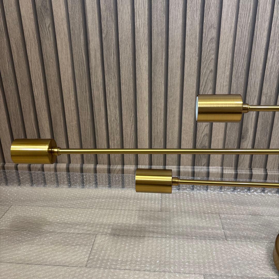 美品 Astre unico別注カラー ゴールド シーリングライト