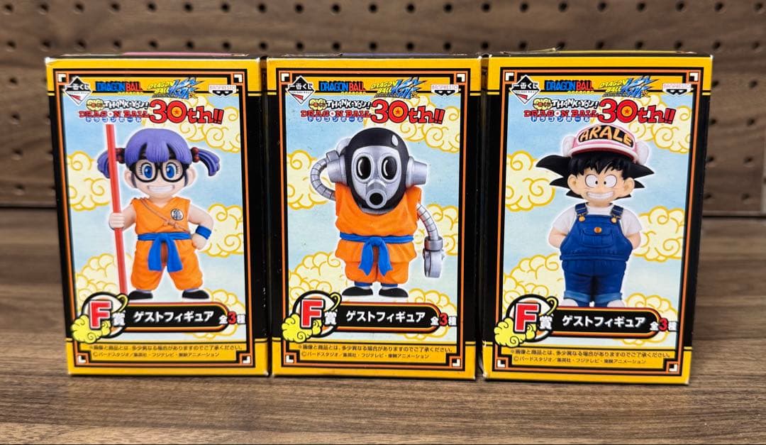 鳴神　ドラゴンボール　Ｆ賞　ゲストフィギュア　全３種セット