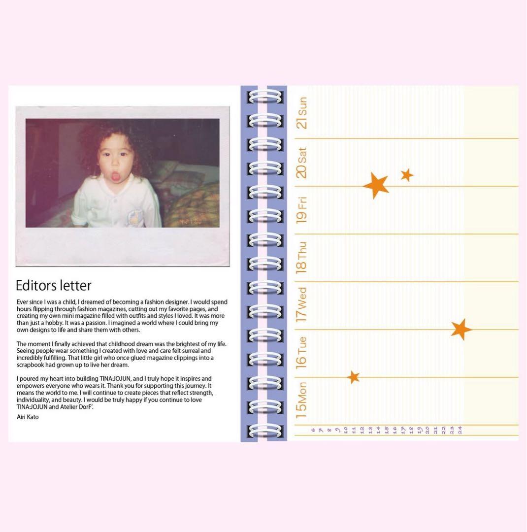 カレンダー・スケジュール Atelier Dorf 2026 Diary