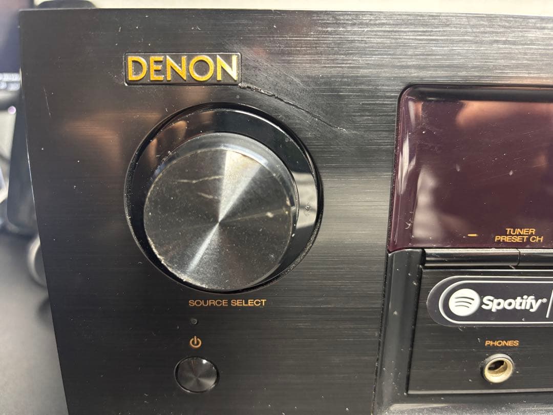 [ジャンク品] DENON AVR-X1400H AVアンプ 4K 60p 対応