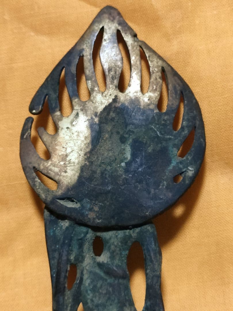 観音立像　古銅　統一新羅　北魏　朝鮮美術　中国美術　骨董アンティーク