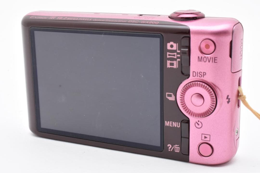 【完動品】Sony ソニー Cyber-shot DSC-WX200 ピンク
