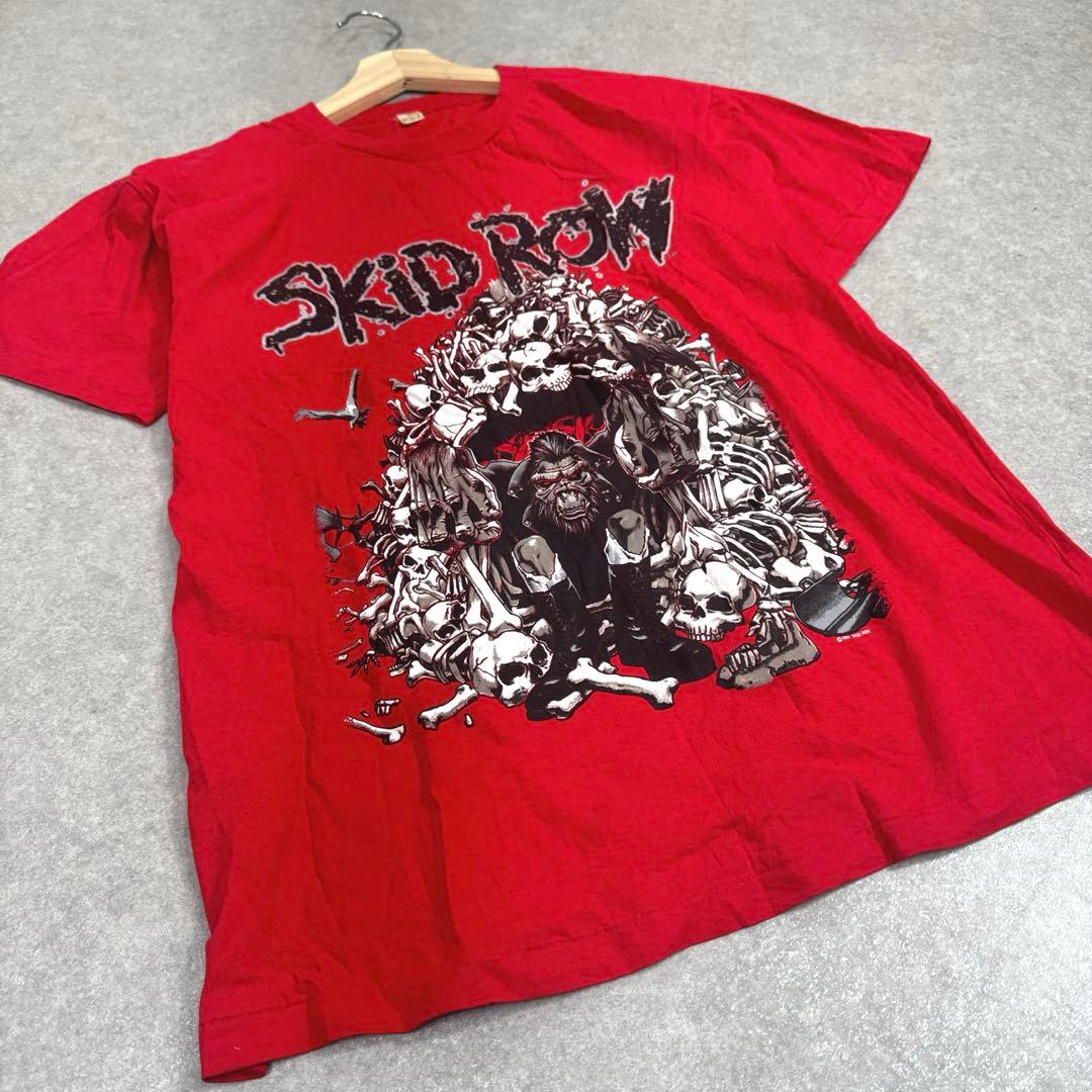 希少 90s 当時物 ヴィンテージ バンドTシャツ SKID ROW L
