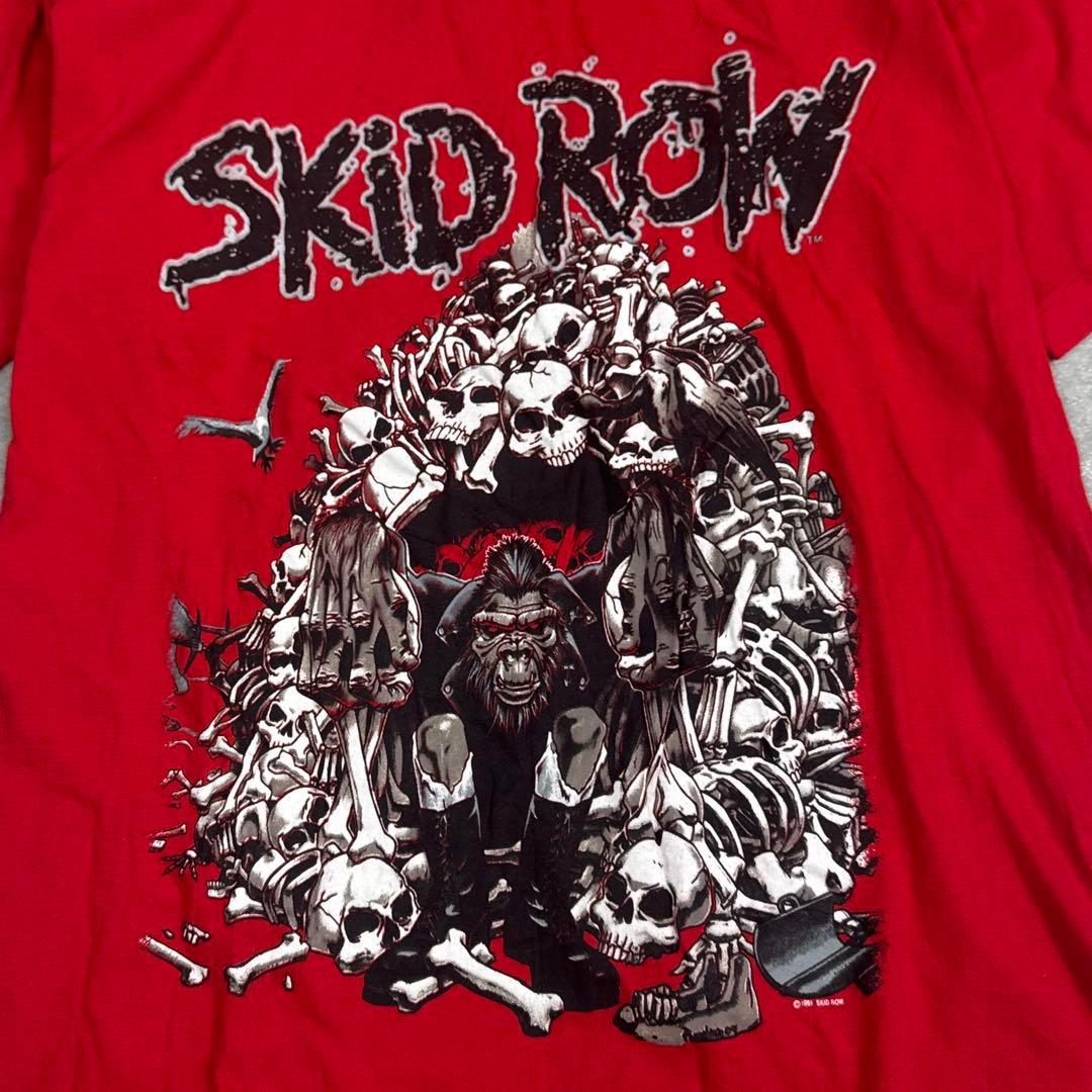 希少 90s 当時物 ヴィンテージ バンドTシャツ SKID ROW L