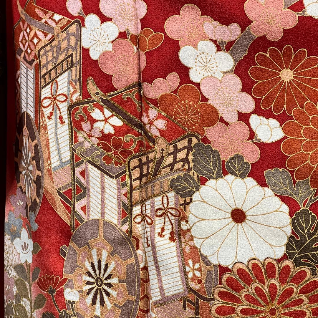 振袖　振り袖　正絹　単品