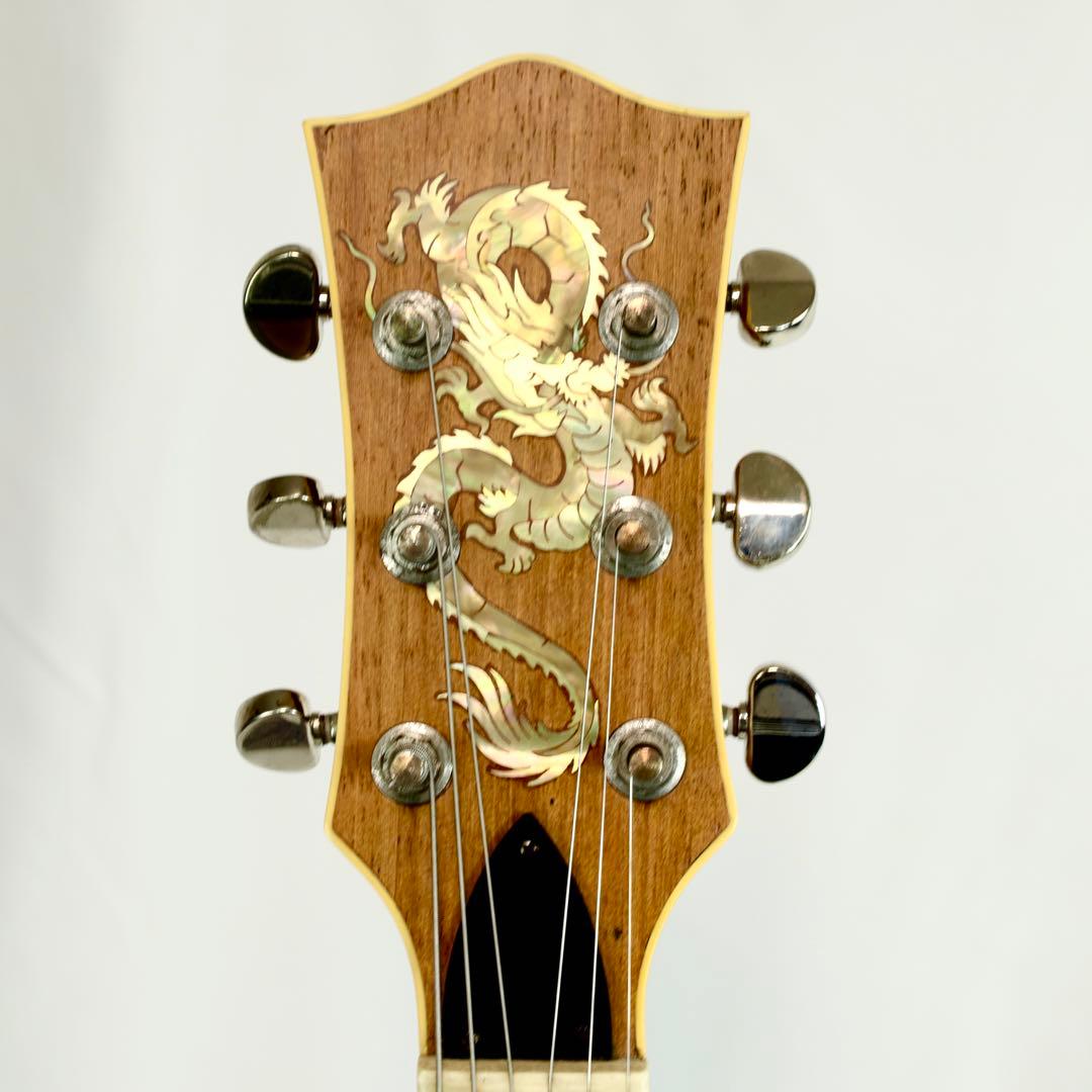 SGスタイル エレキギター　ドラゴンインレイ