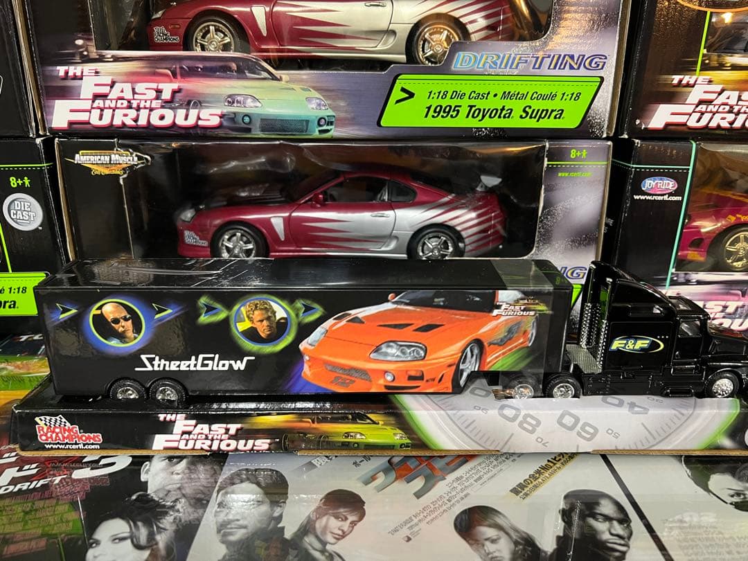 ミニカー FAST&FURIOUS Kenworth Transporter 1/64