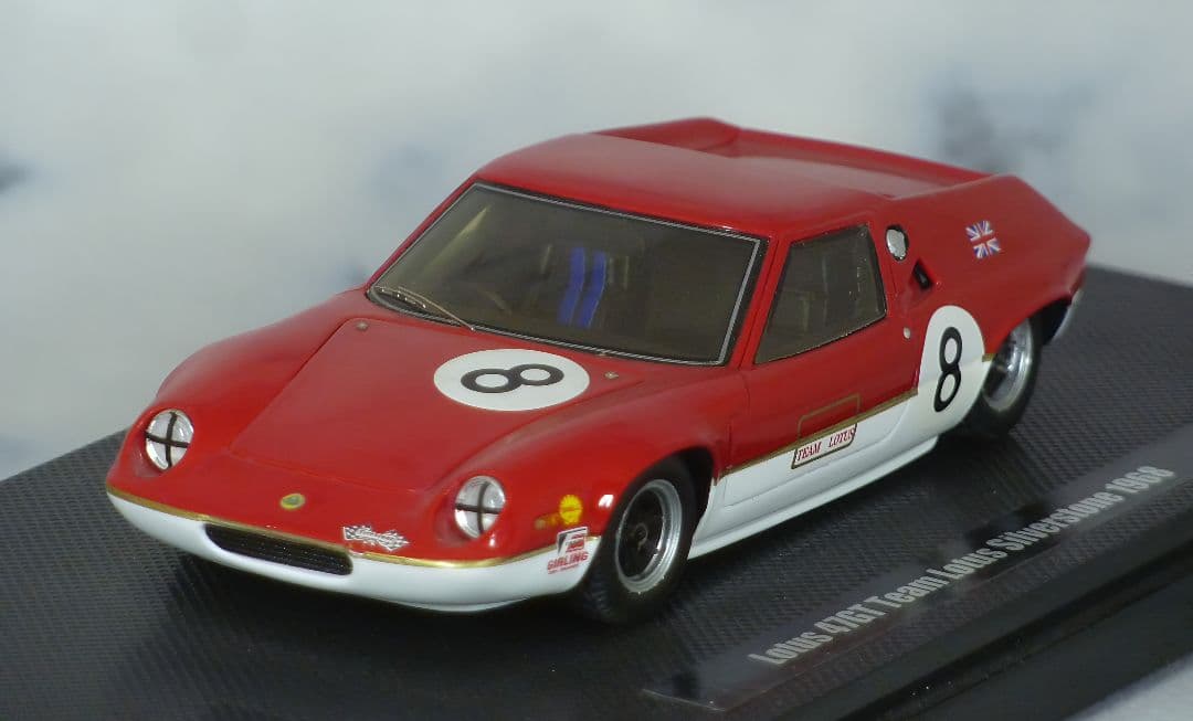1/43エブロ ロータス 47GT ヨーロッパレーシングver.シルバーストーン