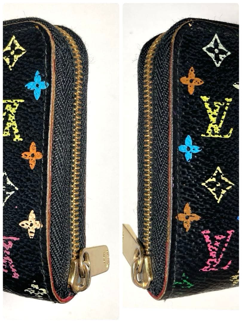 ルイヴィトン　モノグラム　マルチカラー　ジッピーパース　ケース　箱付