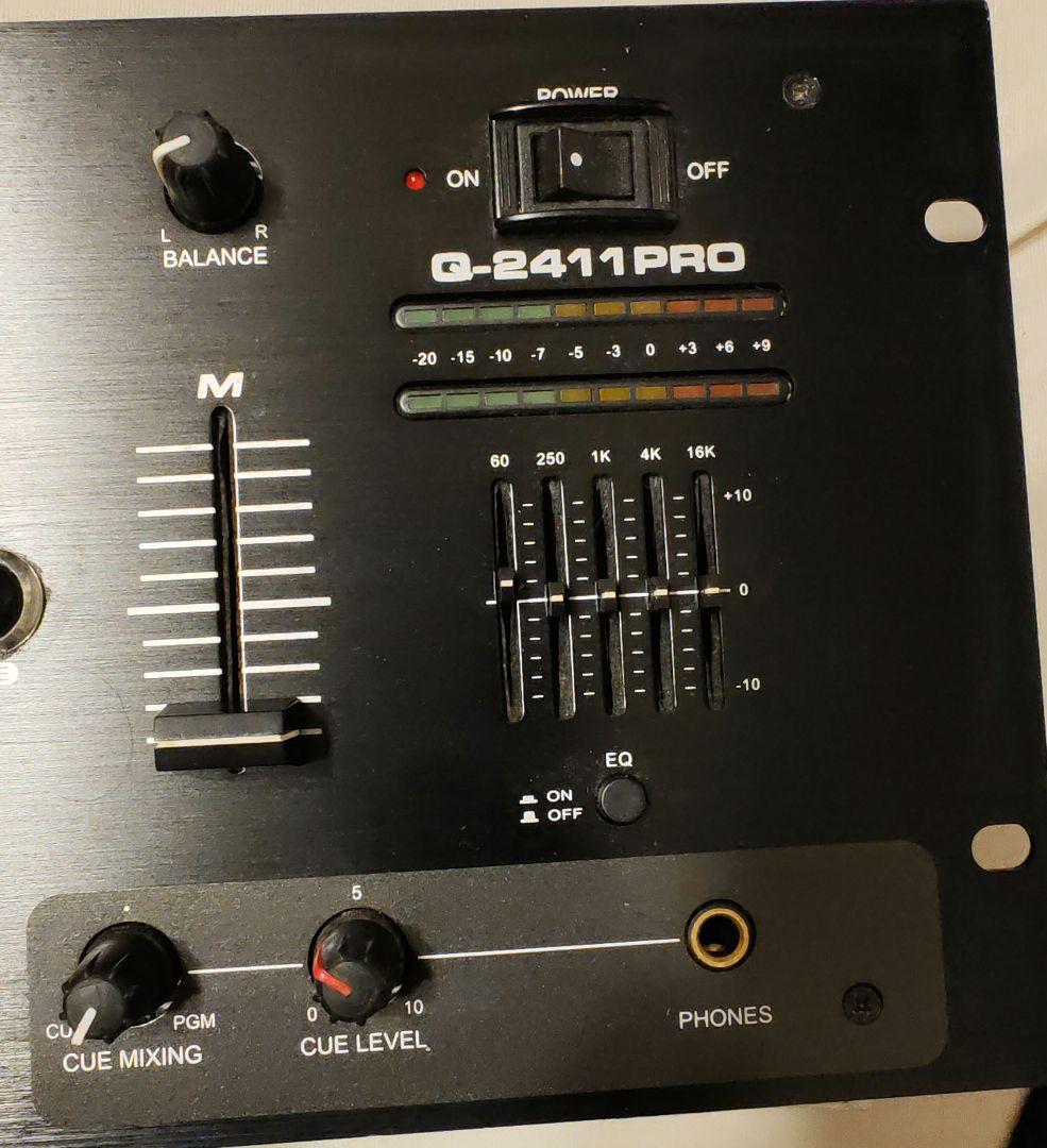 American Audio Q-2411 PRO ミキサー