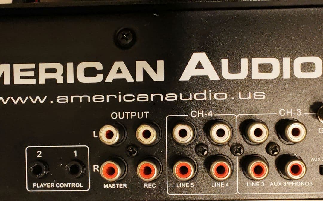 American Audio Q-2411 PRO ミキサー